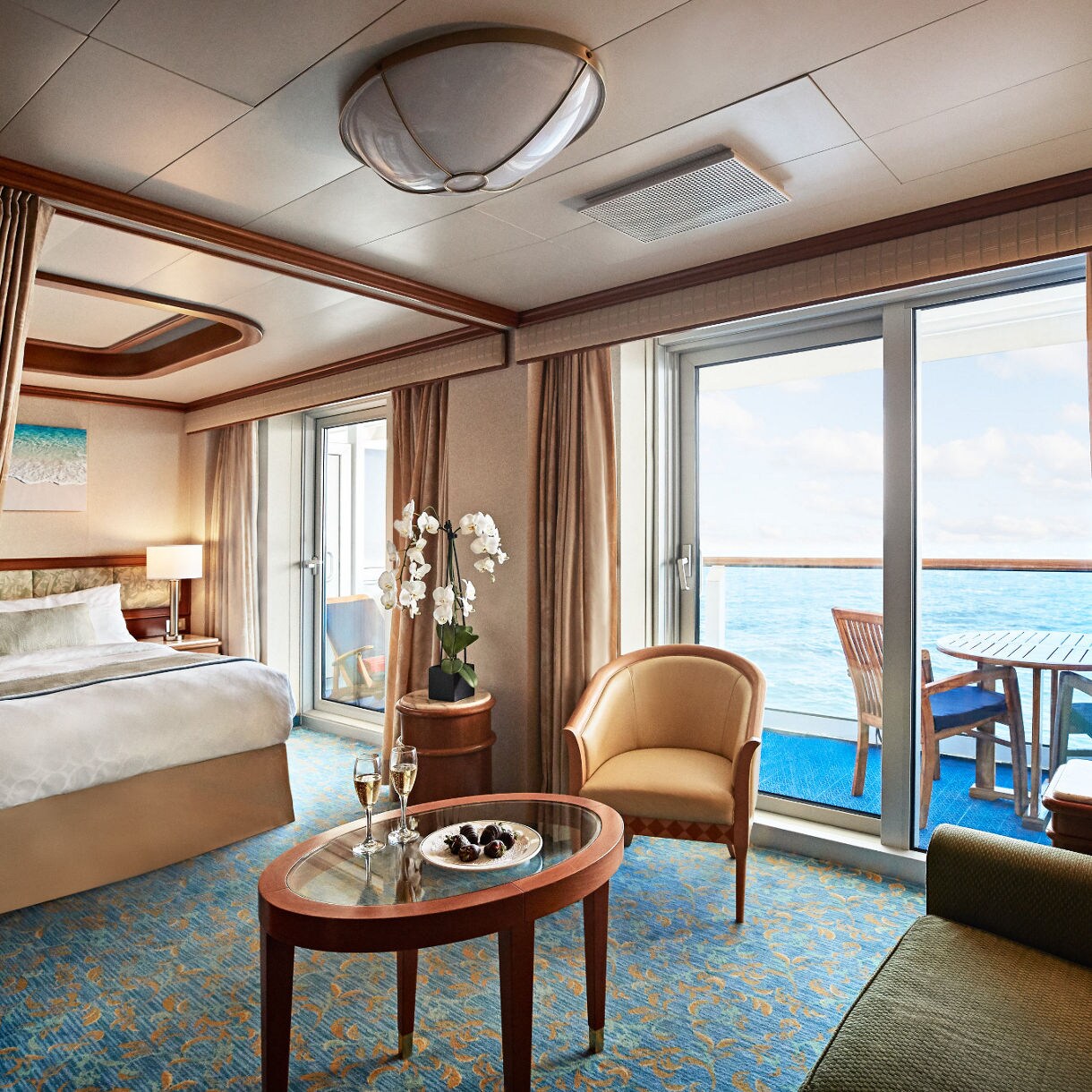 Balcony stateroom.