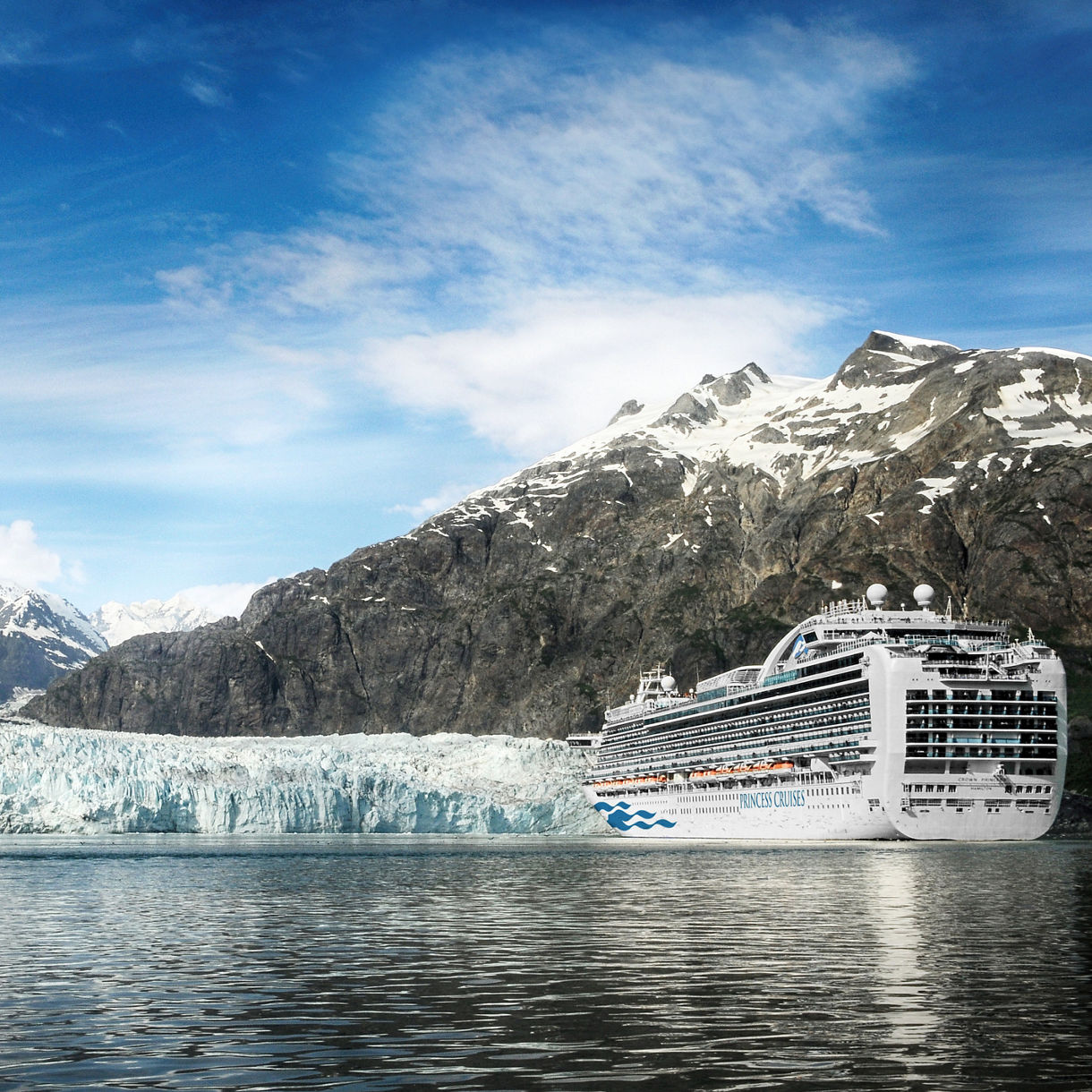 Princess Ship in Glacier Bay National Park