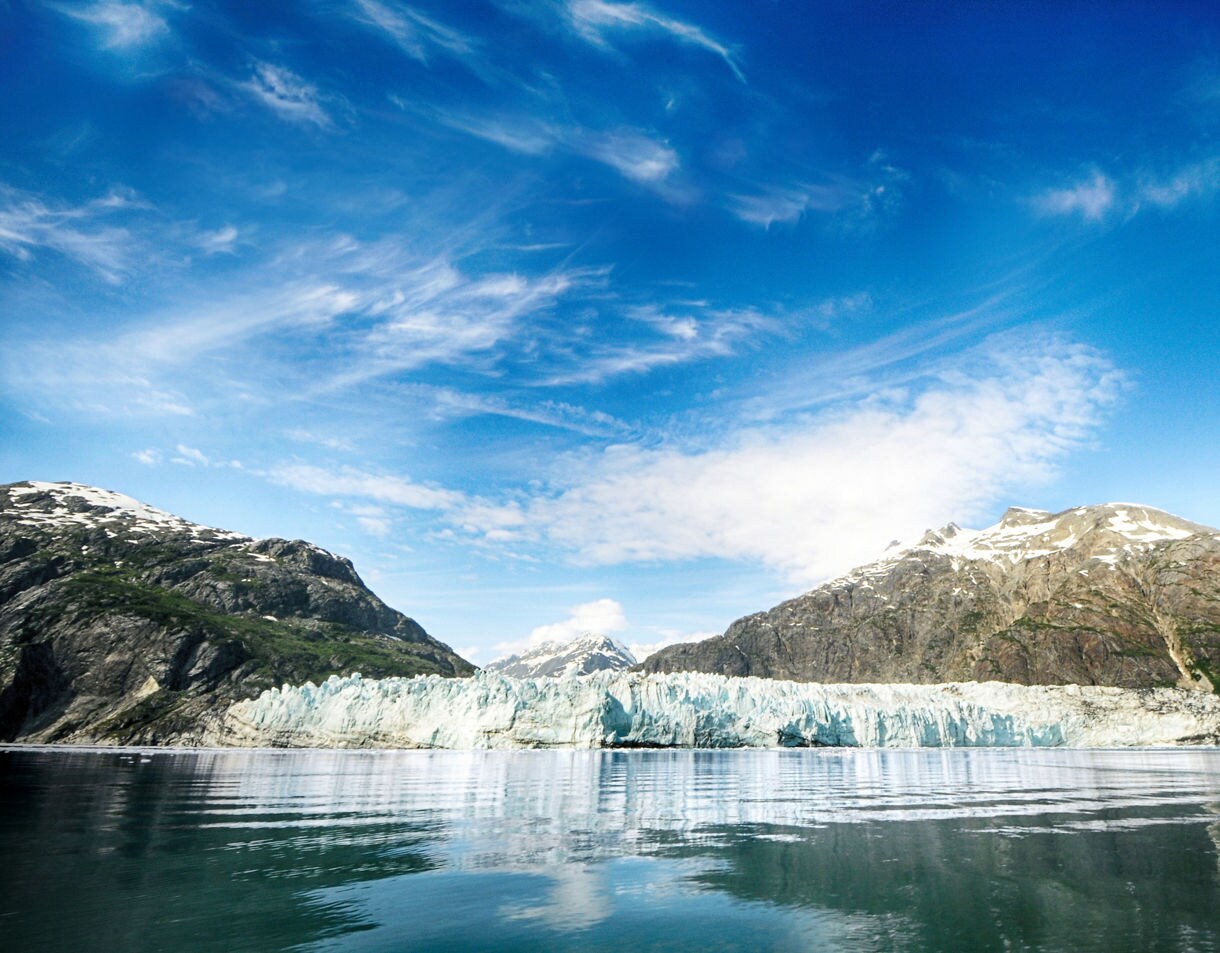 Glacier bay national park glacier scenery