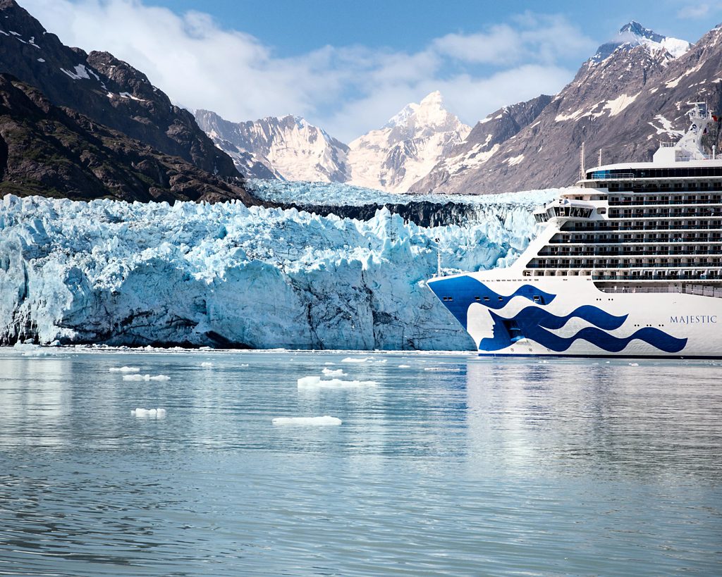 Princess Cruise Majestic Glacier Bay National Park