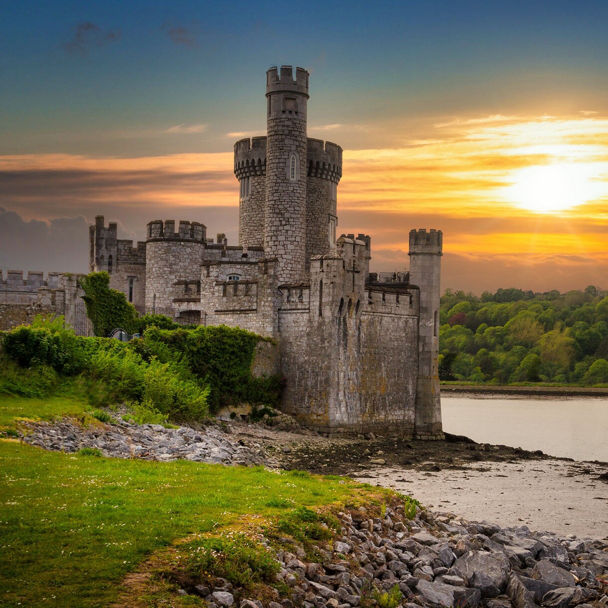 Sunset At Blackrock Castle & Observarory - Cork, Ireland