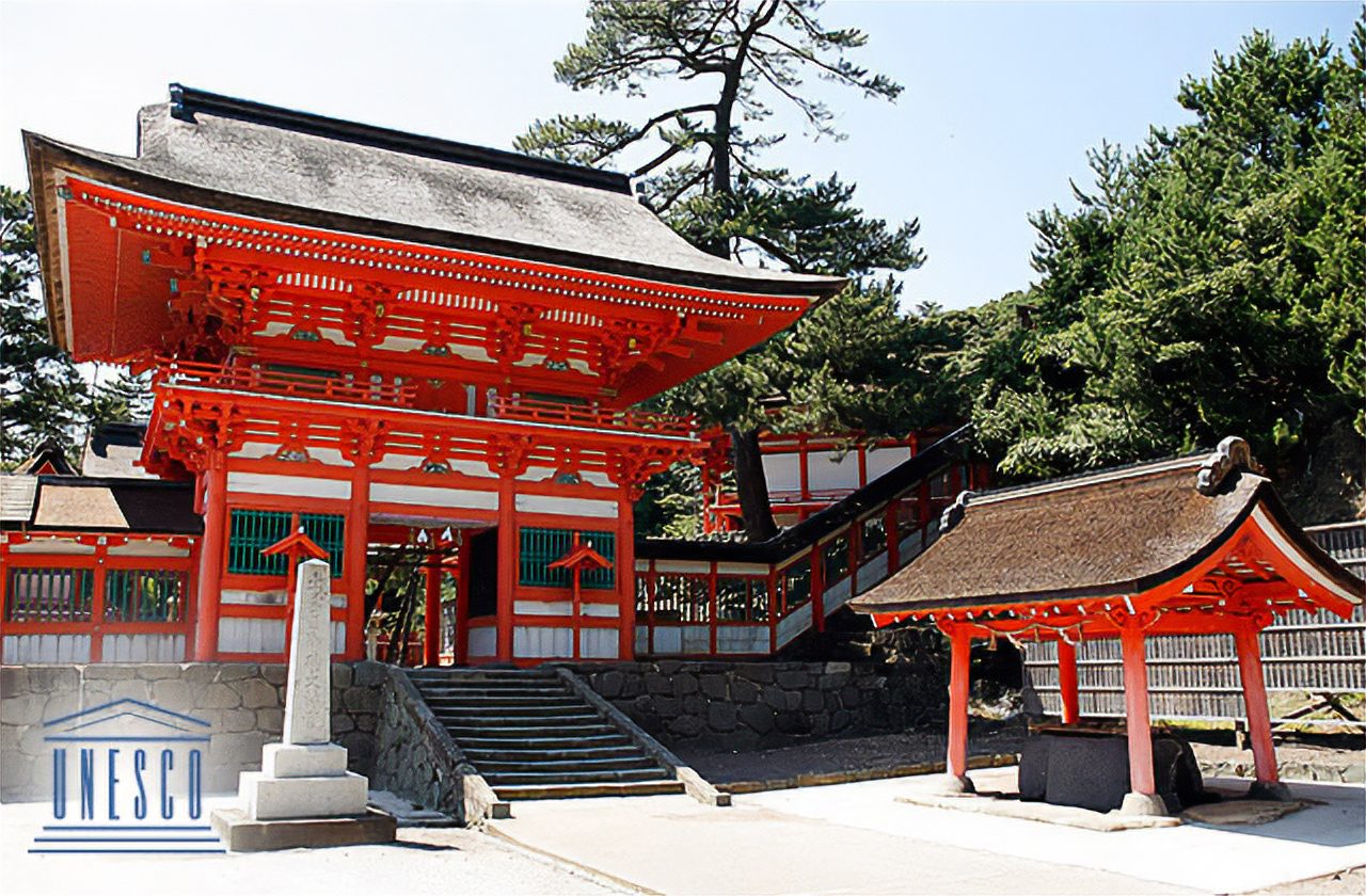 Yasaka shrine in Kyoto, Japan