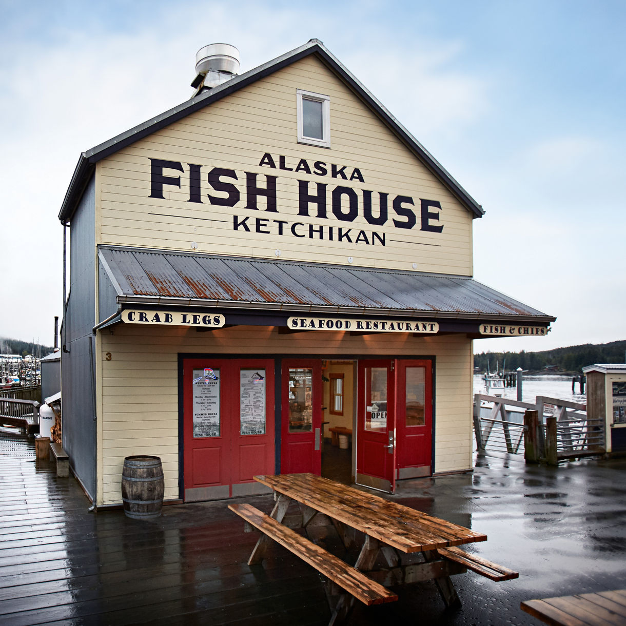 Alaska Fish House restaurant in Ketchikan.