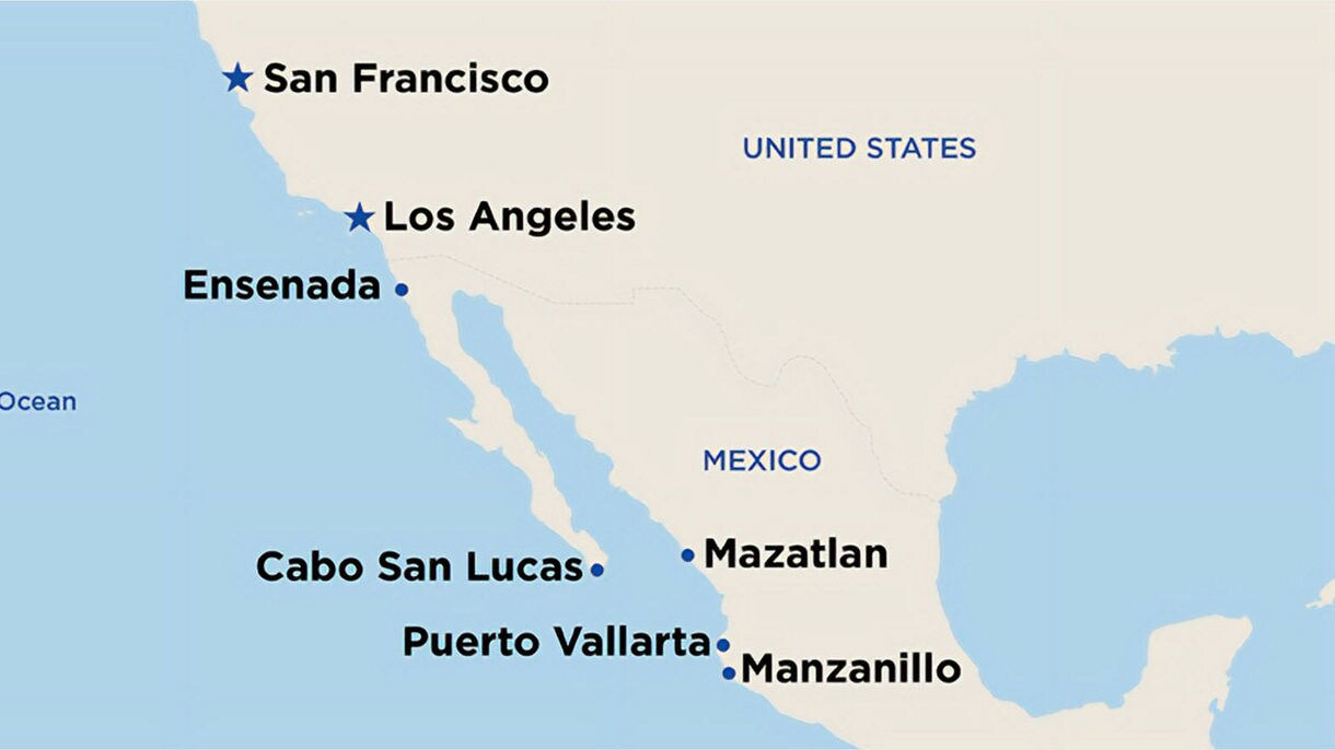 Port Of Vallarta Mexico Map - Elaina Mariellen