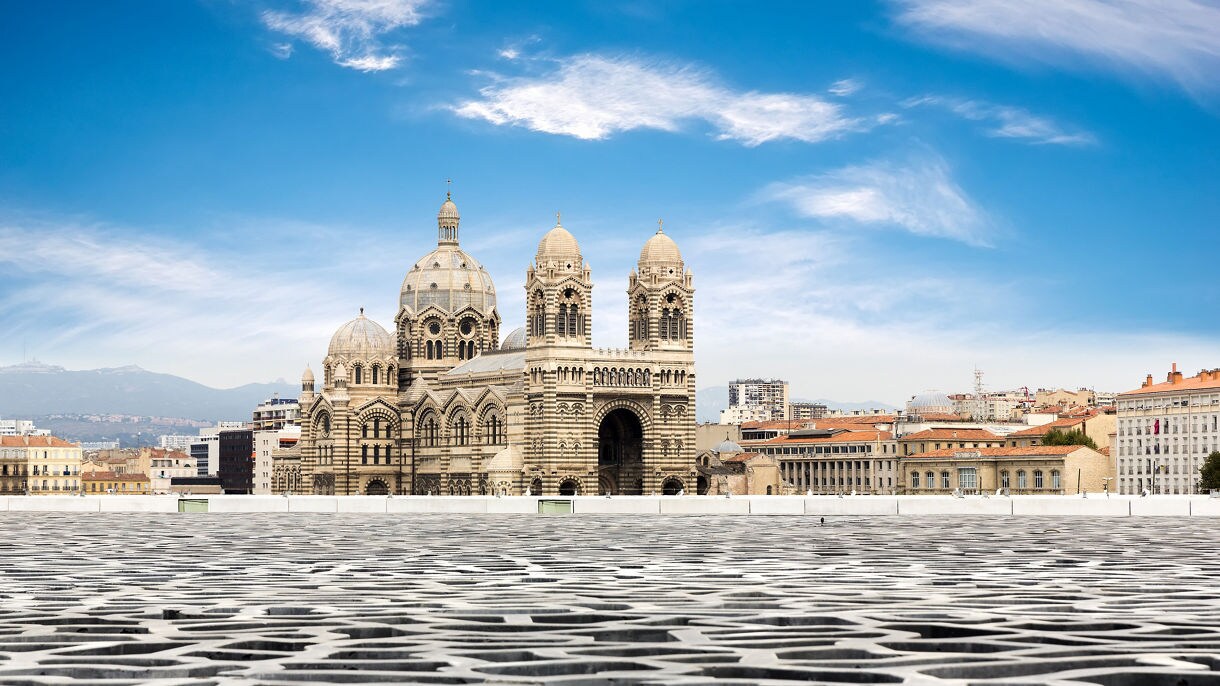 Cathedral La Major, Marseilles, France