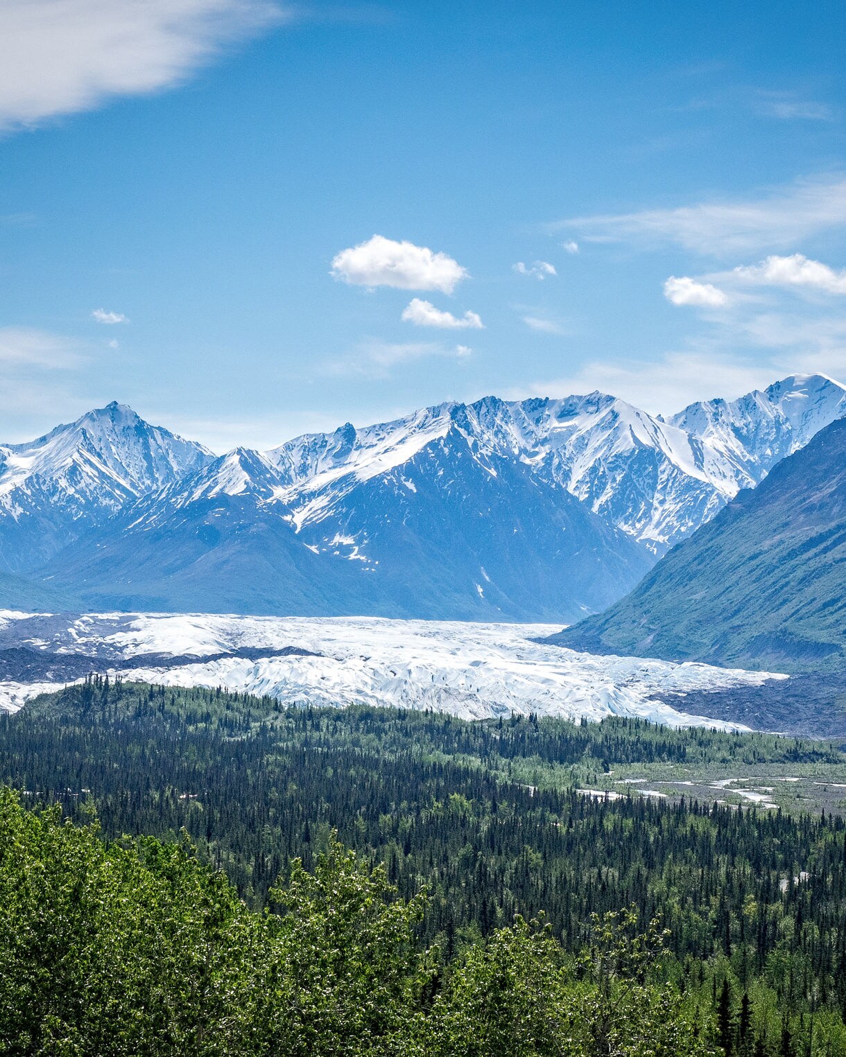 Matanuska Glacier, Alaska.