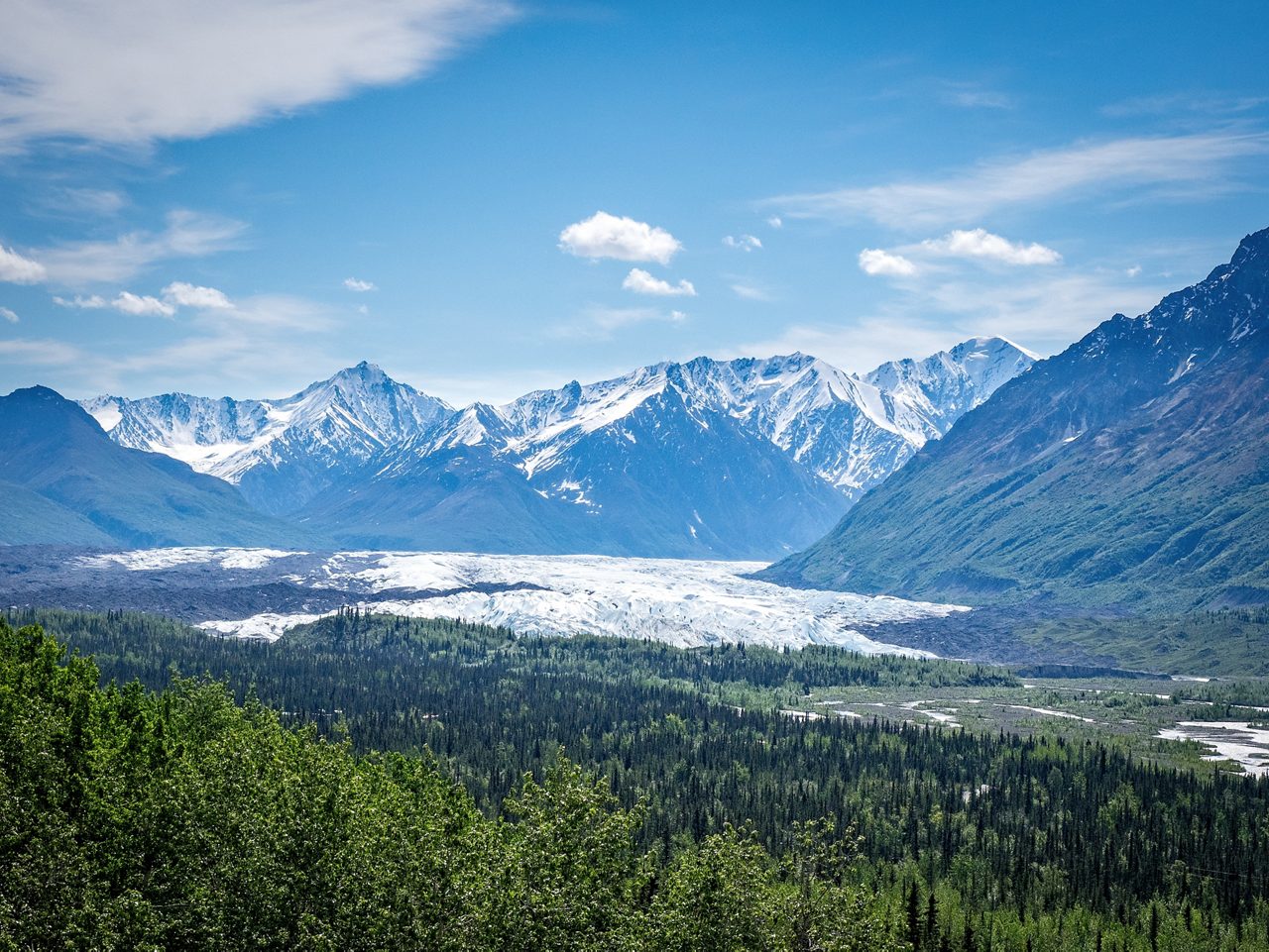 Matanuska Glacier, Alaska.