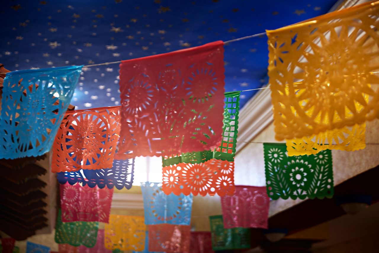 Mexico's colorful papel picado.