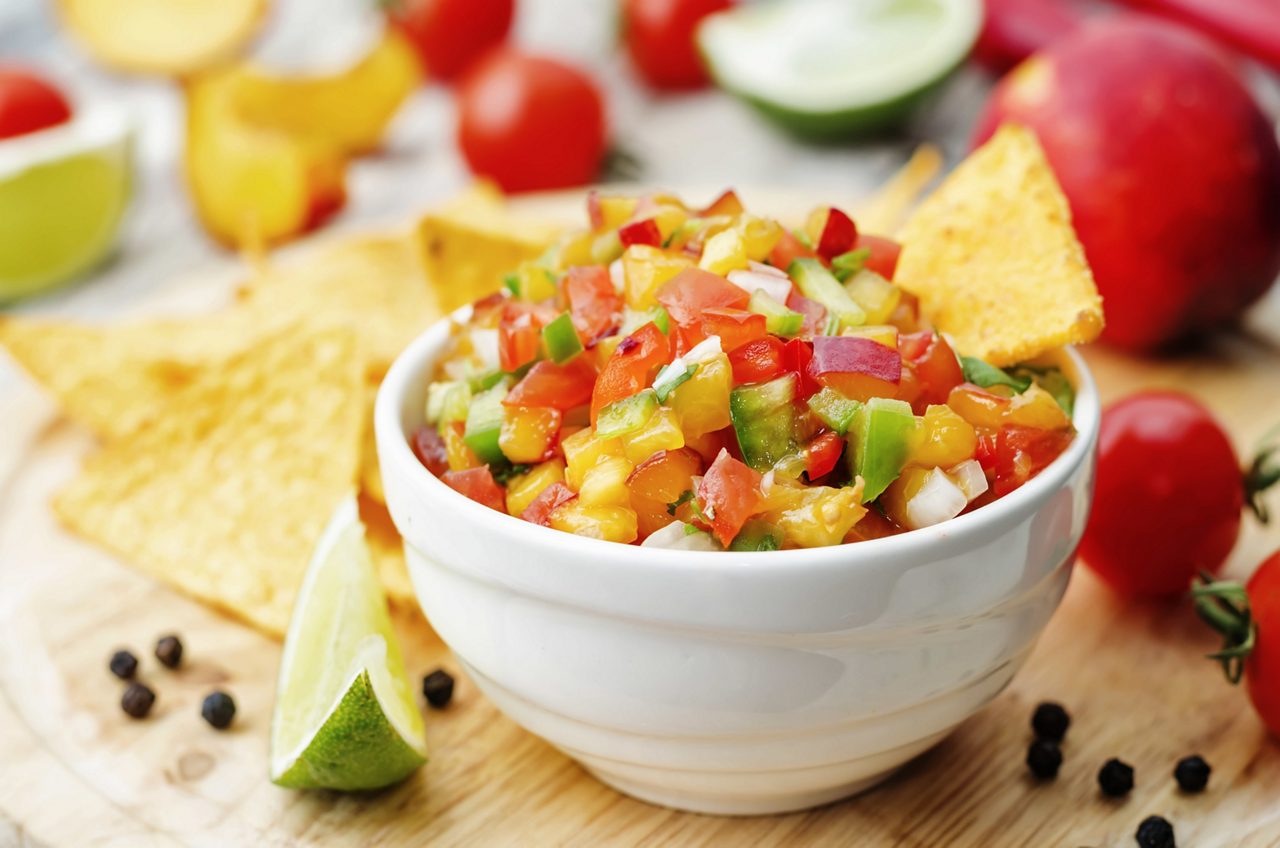 Authentic Mexican salsa.