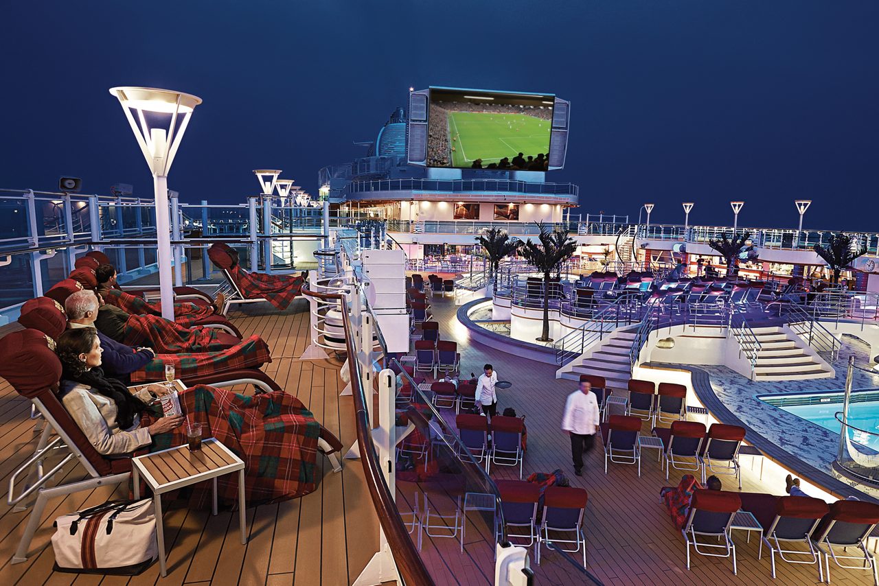 Movies under the stars.