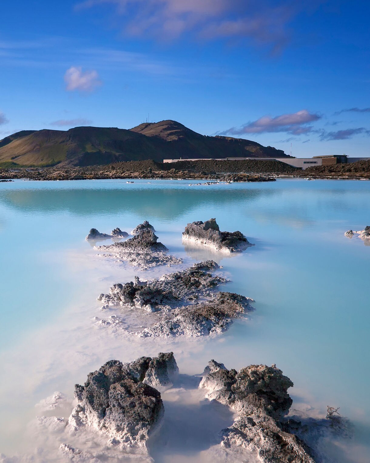The Blue Lagoon - Hot pool in Reykjavik Iceland