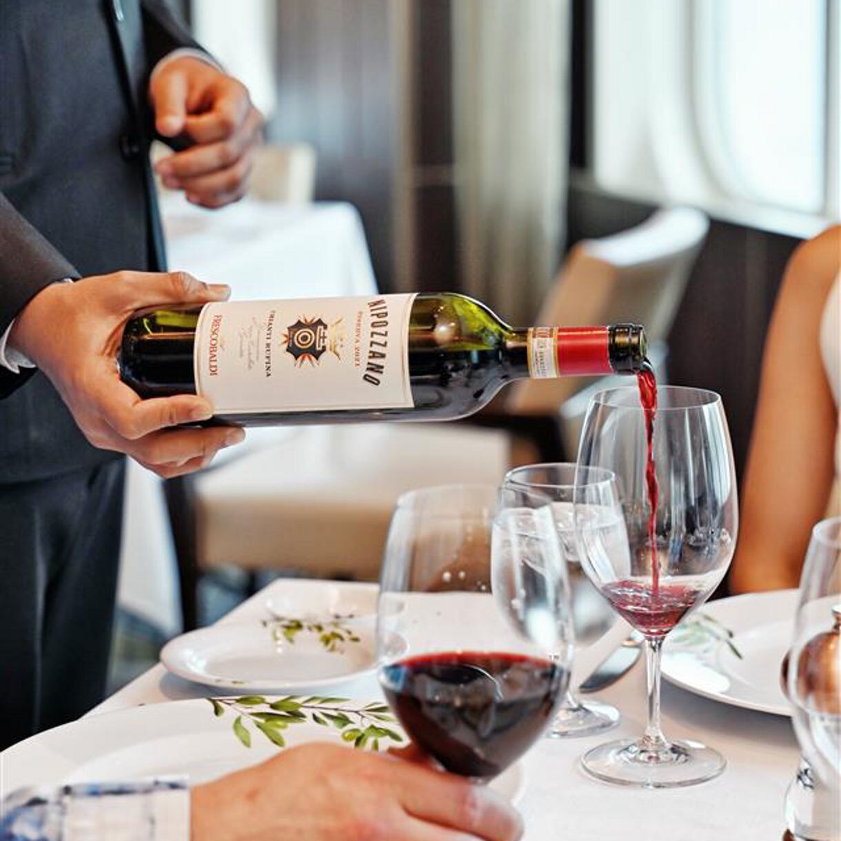 A toast to timeless flavors. The Grand Tuscan Dinner invites you to share in the elegance of fine food and Frescobaldi wine.