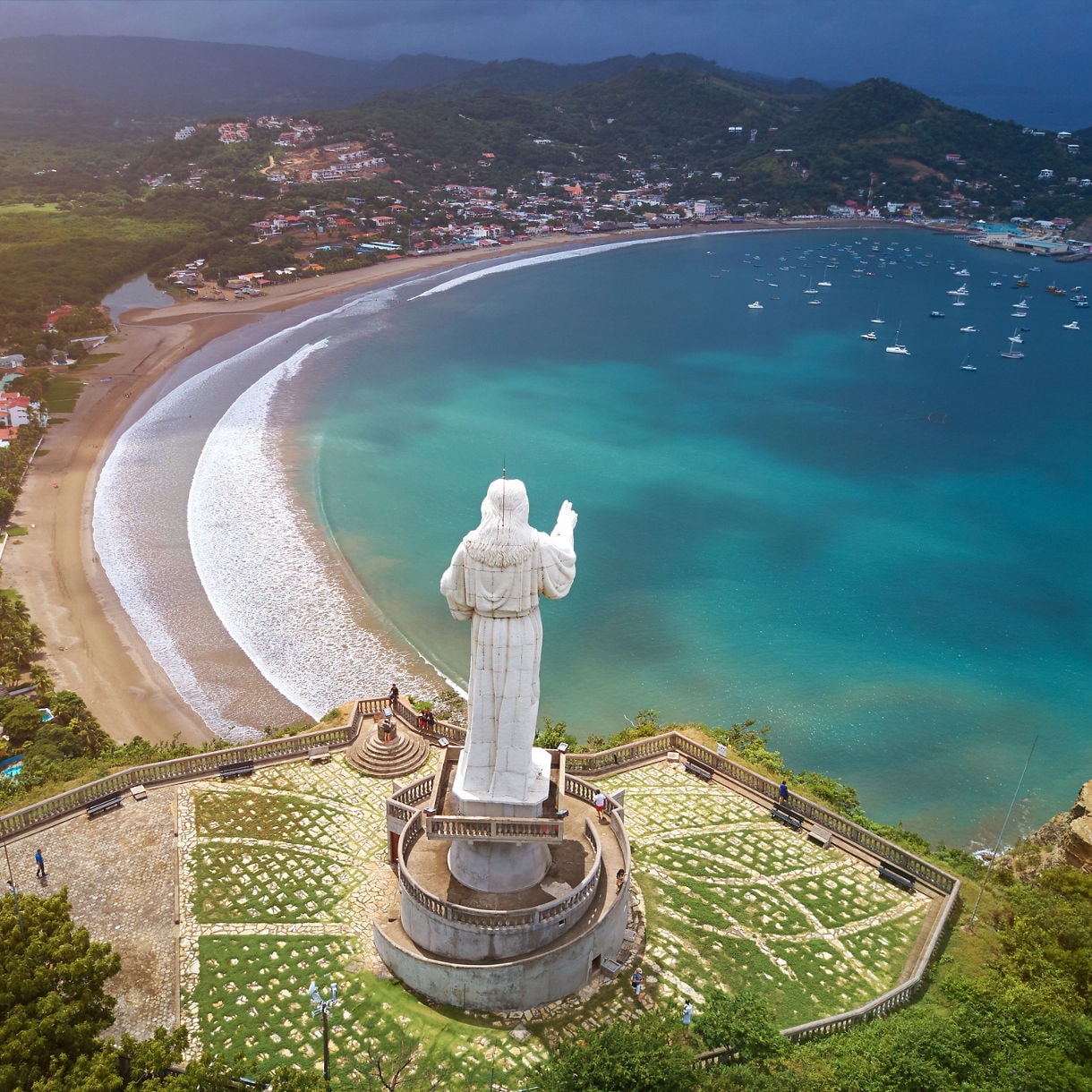 San Juan del Sur bay in Nicaragua