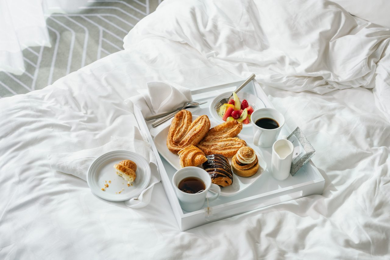 Breakfast in bed