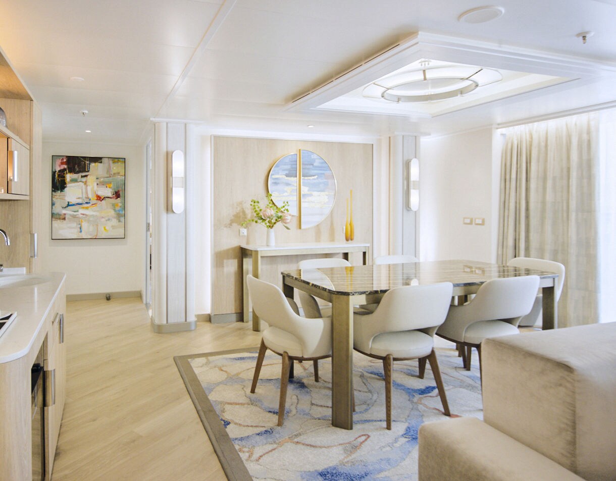 View of Sky Suite interior