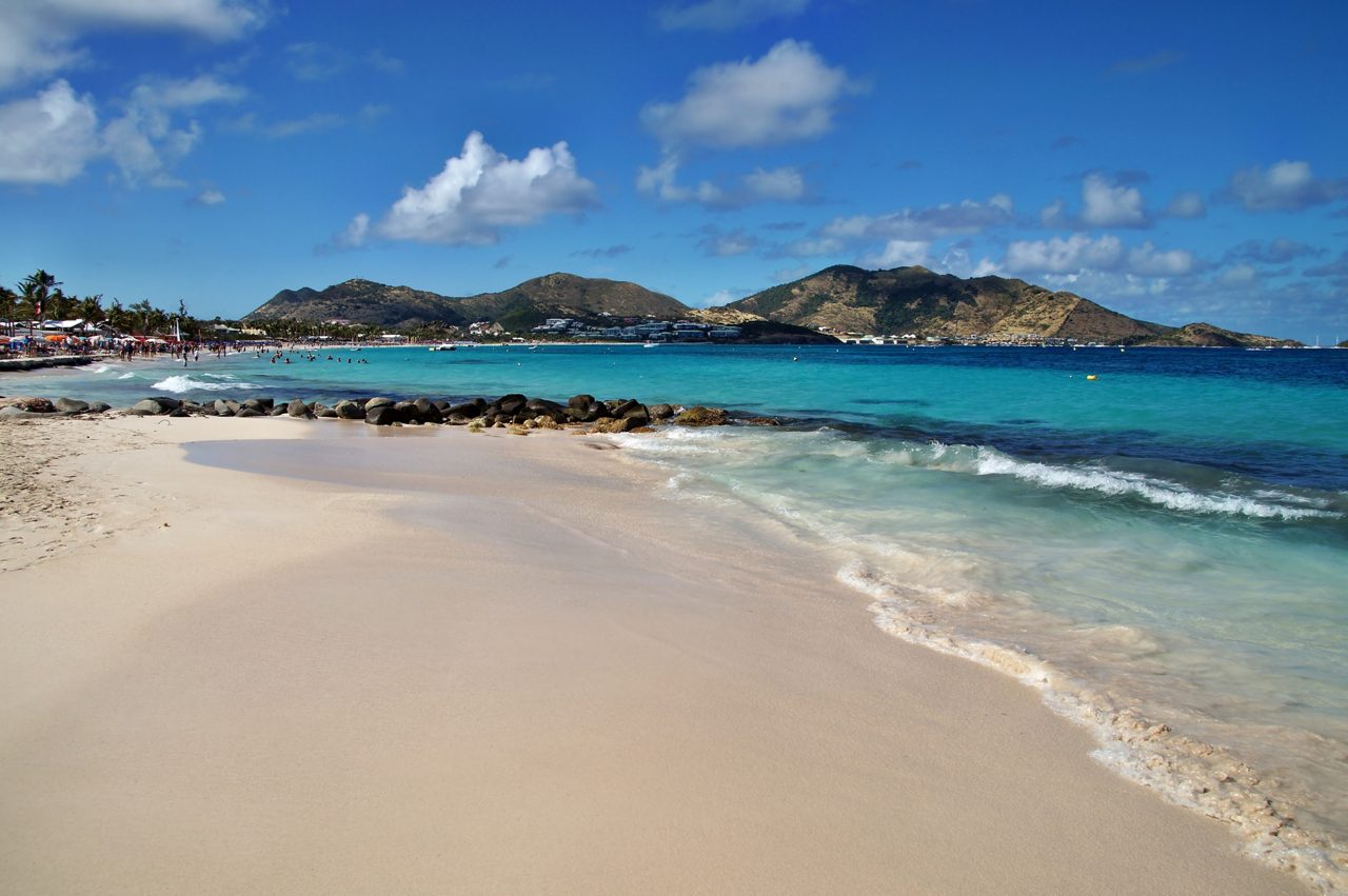 Orient Beach, St. Maarten, Antilles, Caribbean.