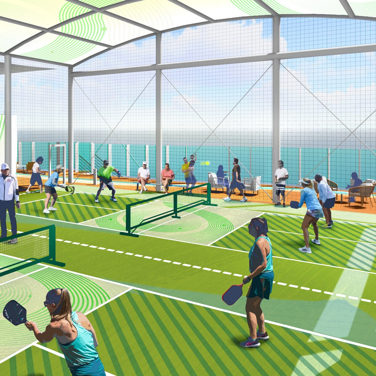 Multi-sports court
