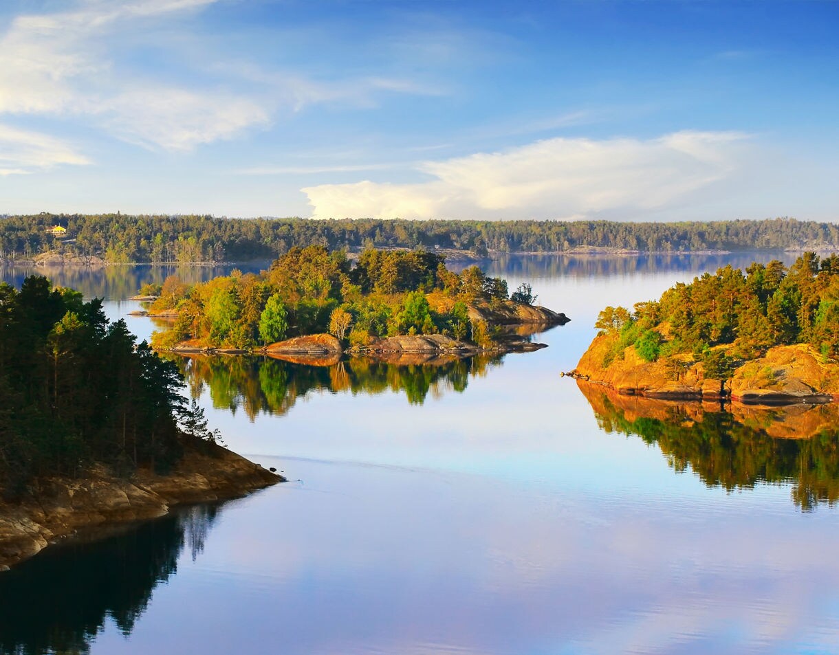 Stockholm Archipelago In The Morning - Baltic Sea, Sweden