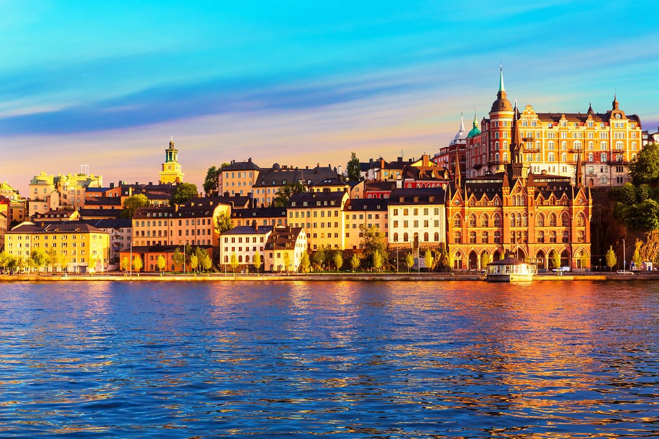 stockholm sweden city skyline