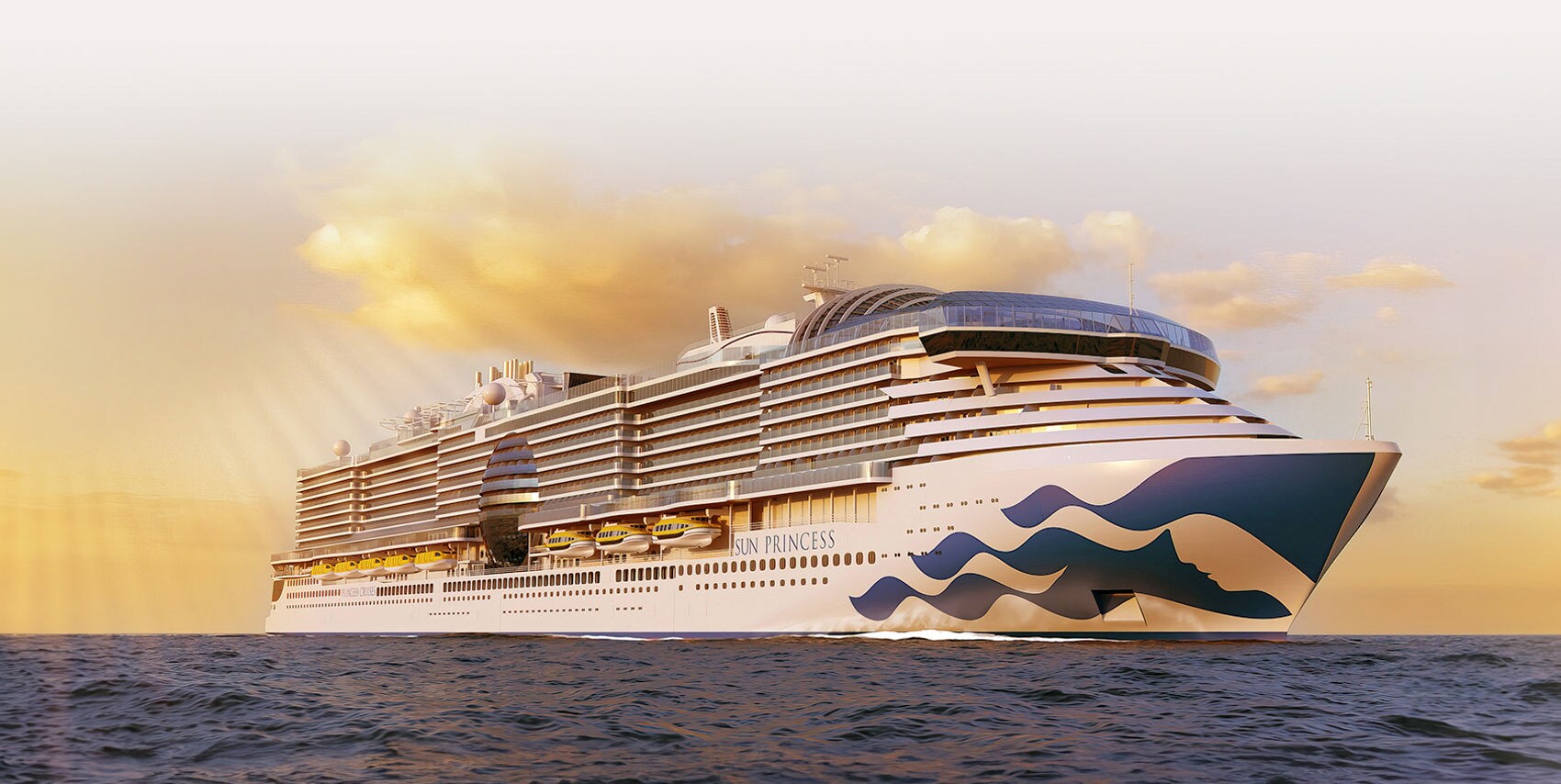 サン・プリンセス：Next Gen Cruise Ship Arriving 2024プリンセス・クルーズ