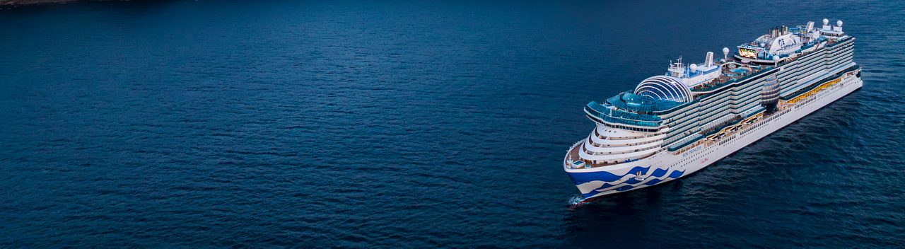 Balcony view onbaord Sun Princess