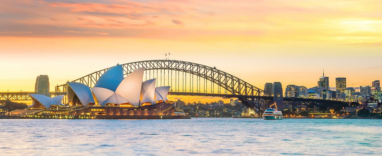 Opera house in Sydney, Australia.