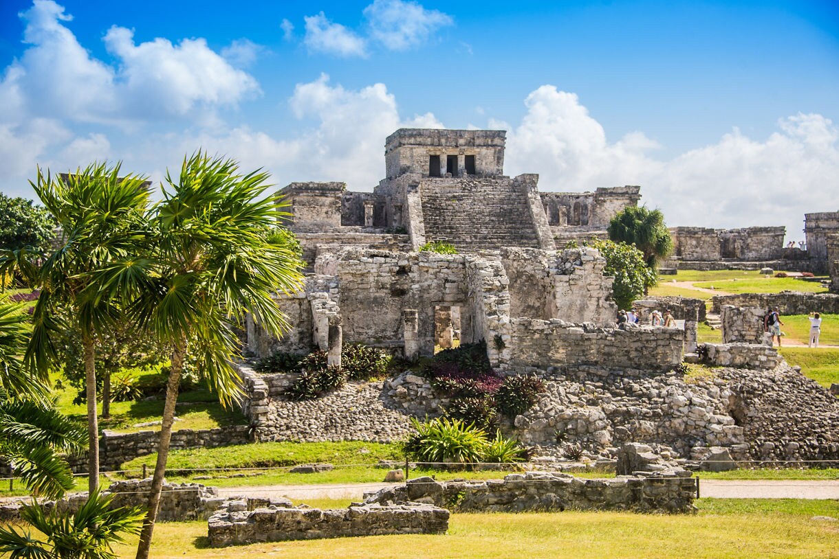 Mayan Ruins in Tulum, Mexico.