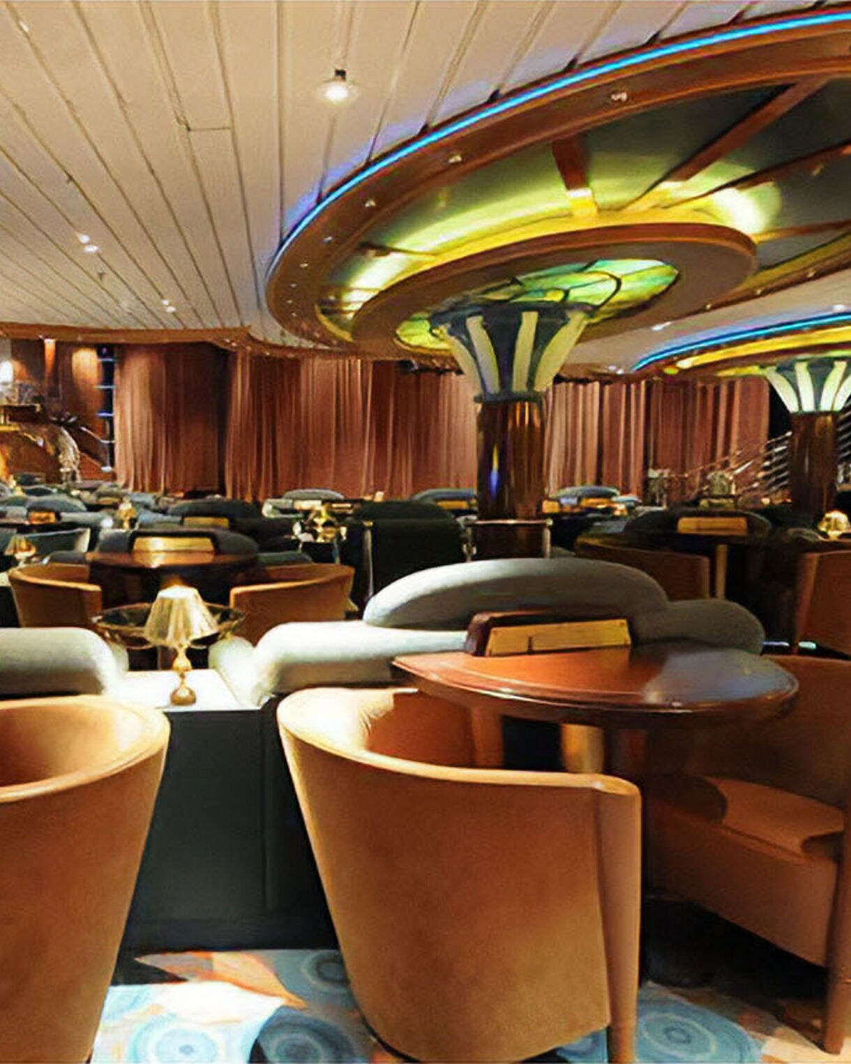 universe lounge empty interior