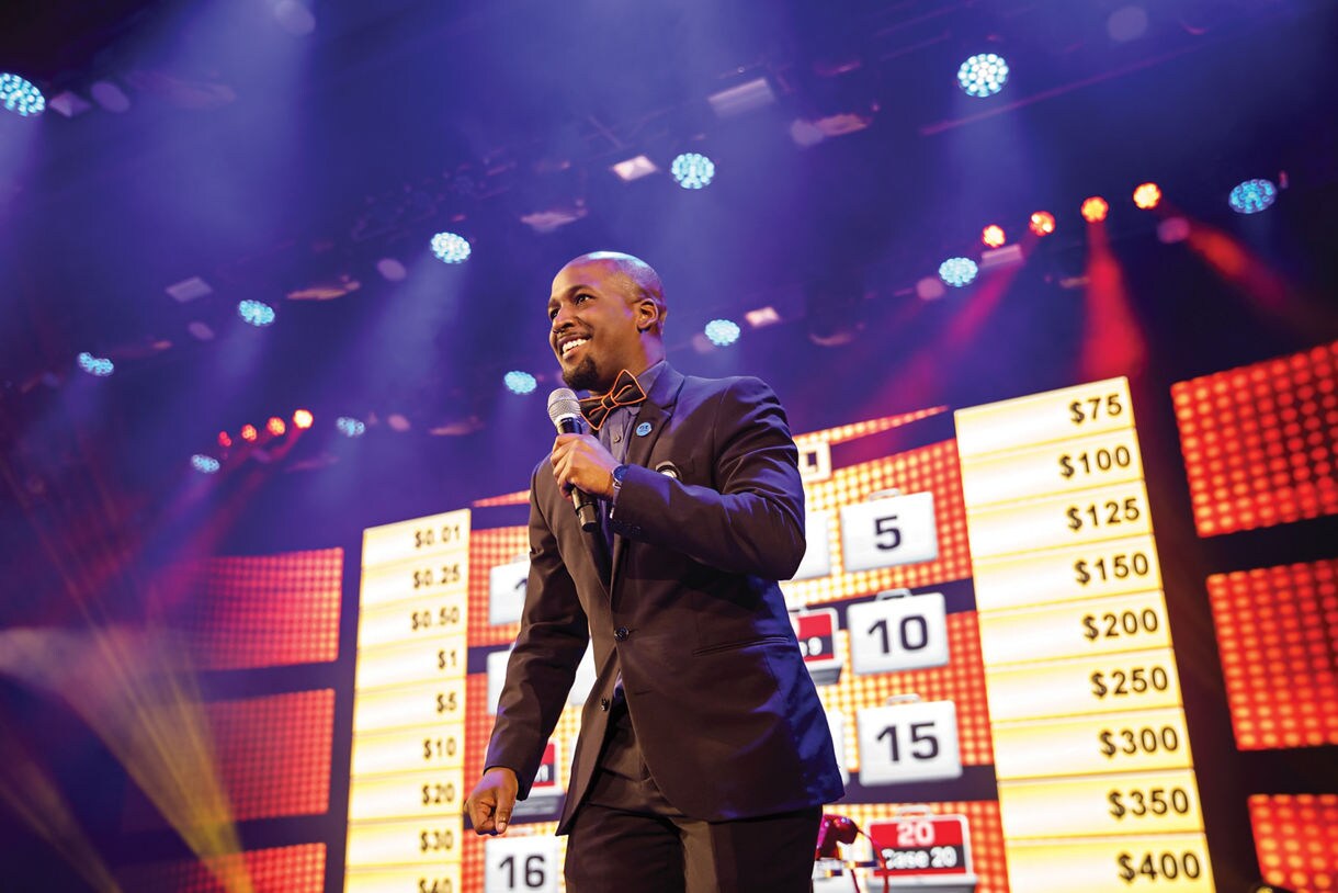 Game show excitement