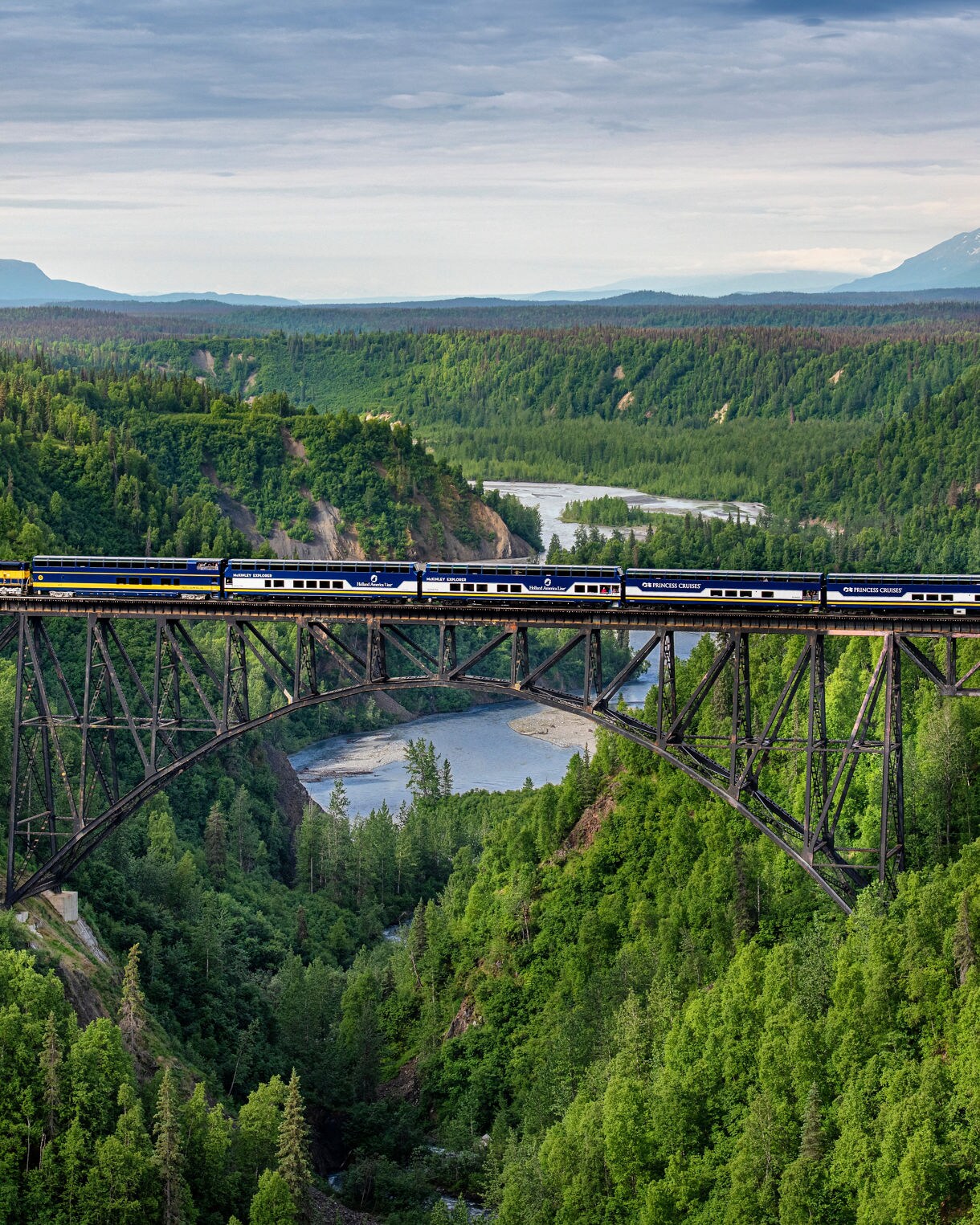 Alaska train travel